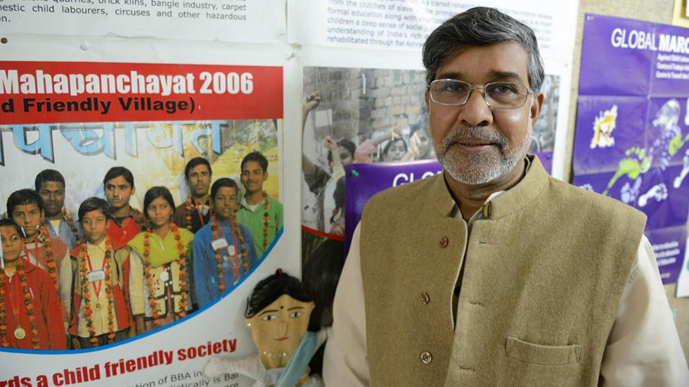 Nobel Prize winner Kailash Satyarthi on what the world needs more of