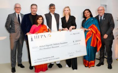 Hollywood Foreign Press Awards $500,000 To Kailash Foundation At HFPA/Participant Media Bash – Cannes