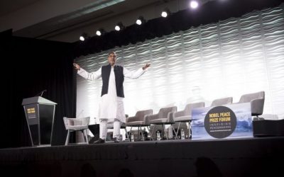 Nobel laureate Kailash Satyarthi feted at Nobel Peace Prize Forum in Minneapolis